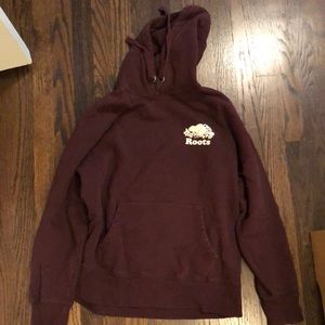 ROOTS SMALL MAROON HOODIE